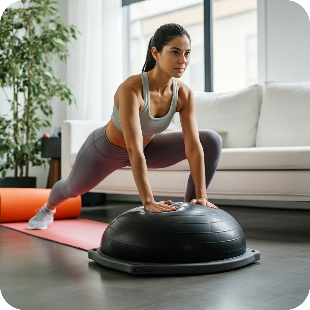 WELLCART Half/Bosu Balance Ball