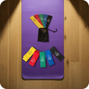 WELLCART Hip Resistance Bands - Set of 5 Hip Bands