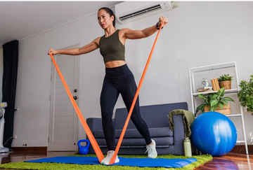 "5 Fun Resistance Band Exercises to Spice Up Your Home Workout Routine”
